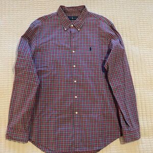 Men's Ralph Lauren Plaid Button-Down Shirt